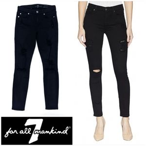 Ankle Skinny Ripped b(air) 7 For All Mankind pants